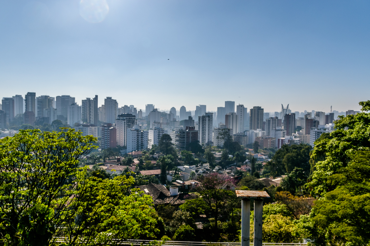 Bela vista de São Paulo, vista do Morumbi