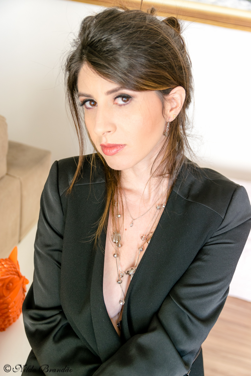 Ensaio sensual ou Boudoir, executiva sexy