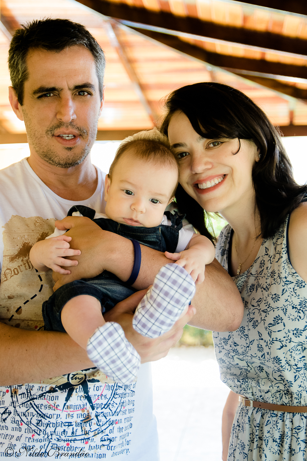 Foto de album de família.