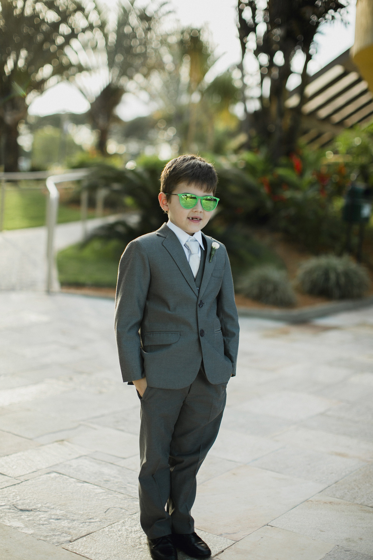 Terno de casamento infantil