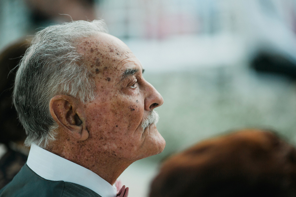 retrato de senhor de idade