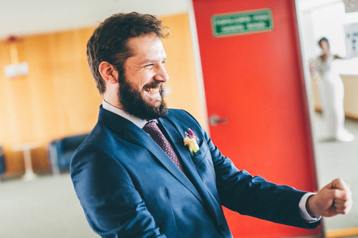 first look do casal Luciana e Adriano