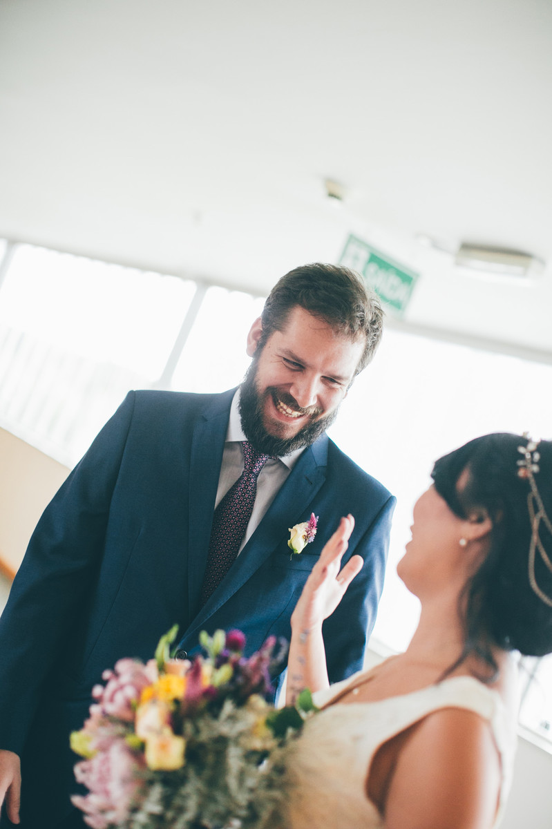 first look do casal Luciana e Adriano