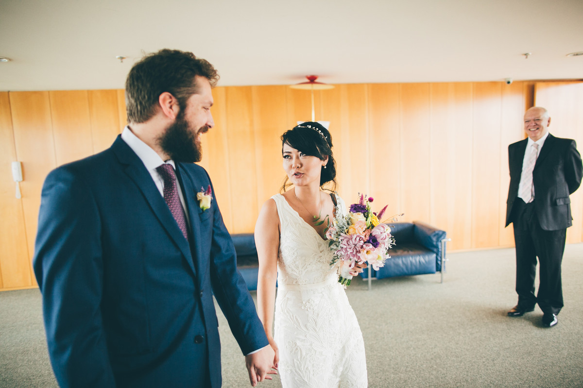 first look do casal Luciana e Adriano