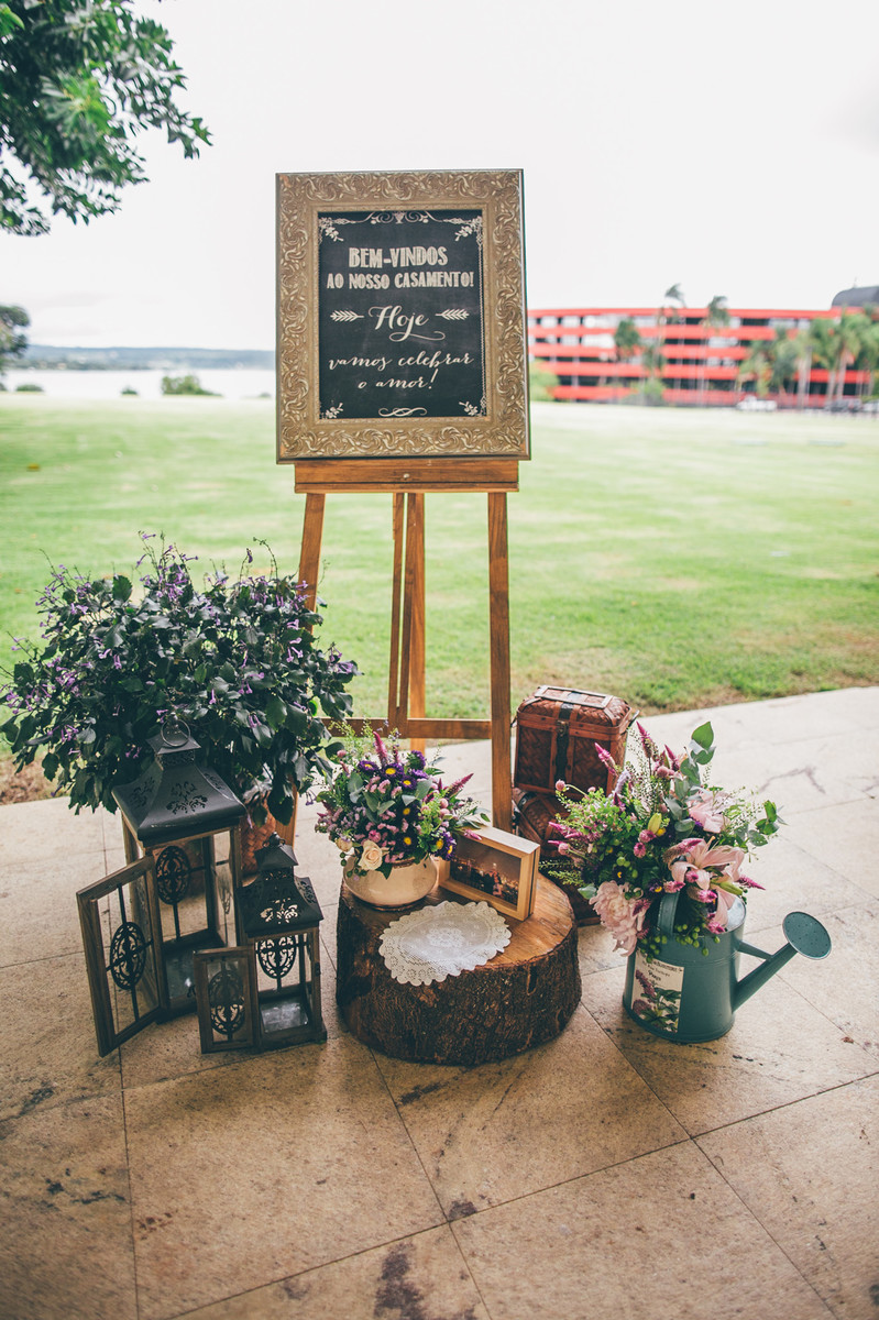 decoração do casamento da Luciana e do Adriano feito pela Hacsa Novais no Hotel Brasília Palace