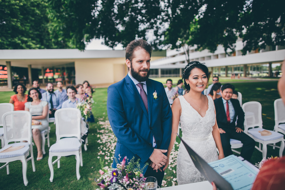 cerimônia de casamento feita pelo fotógrafo de casamento Rafael Ohana no Brasília palace em Brasília-DF