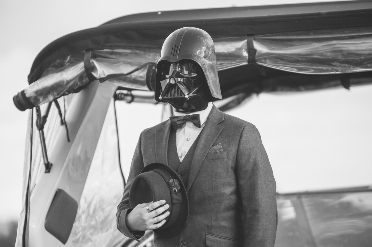 wedding vintage retro star wars nerd casamento