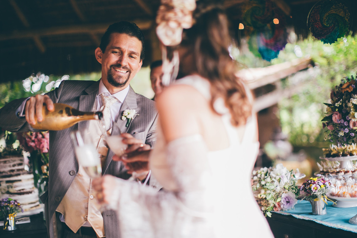 boho chic wedding vintage retro hippie casamento