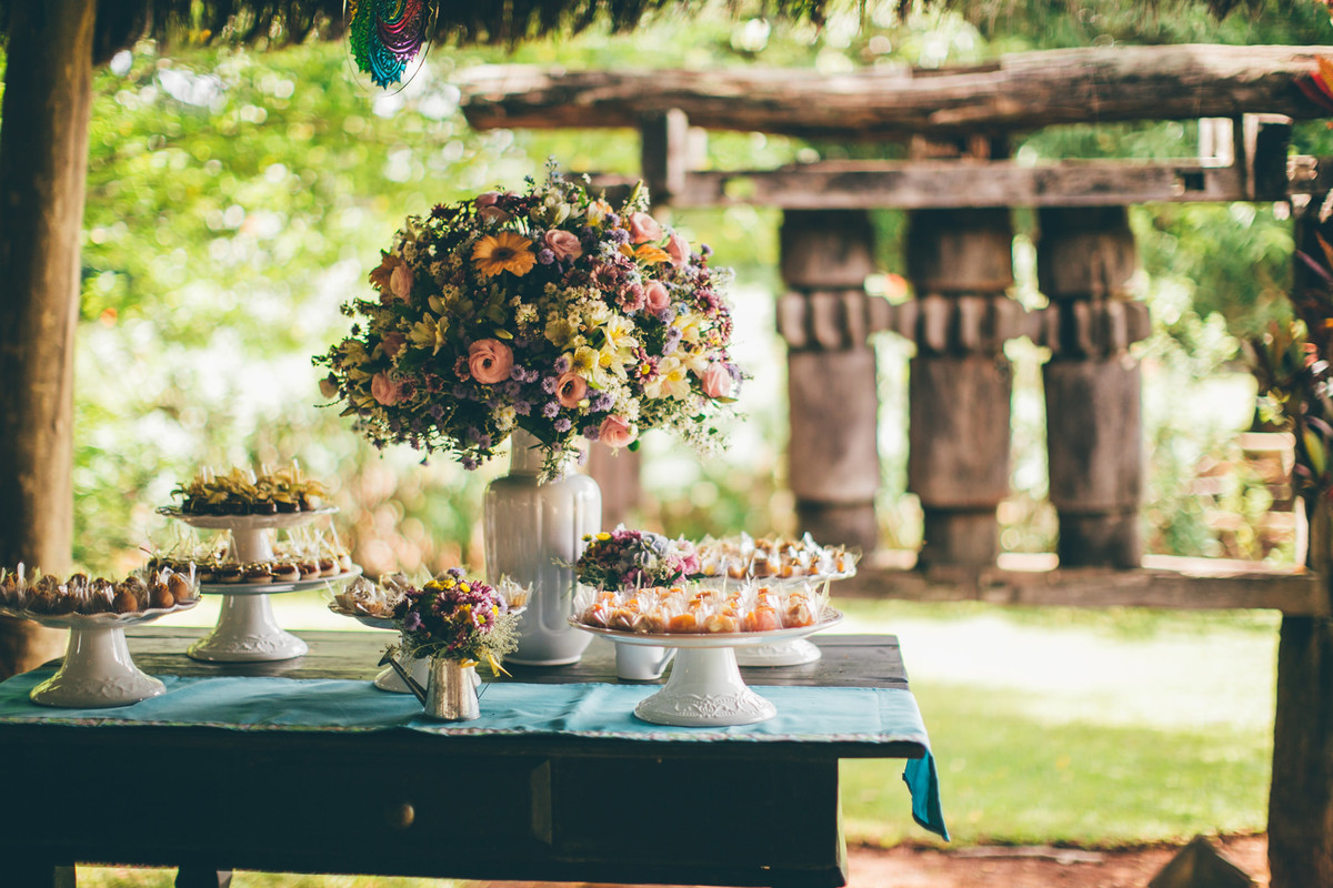 boho chic wedding vintage retro hippie casamento