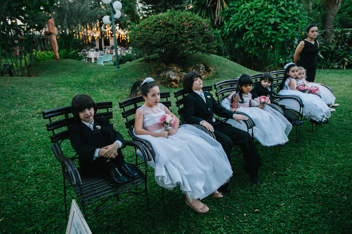 crianças no casamento