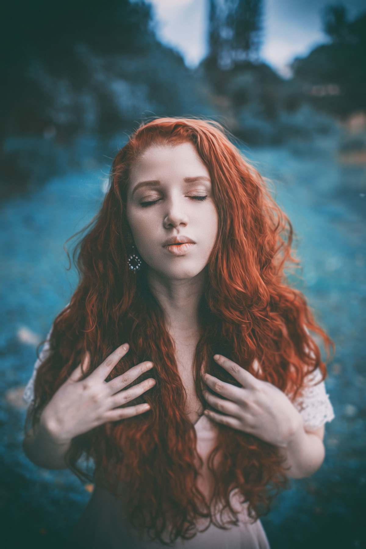 Ensaio feminino no estilo Fantasy realizado pelo fotógrafo Rafael Ohana de Brasília com a produção de Gwen Ohana