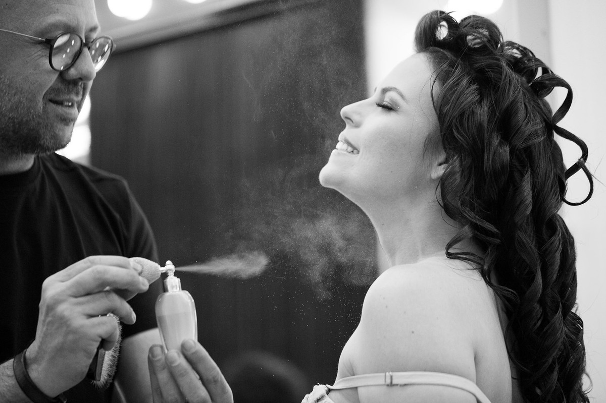 Making of da noiva feito no salão BLZ pelo fotógrafo de casamento Rafael Ohana em Brasília-DF