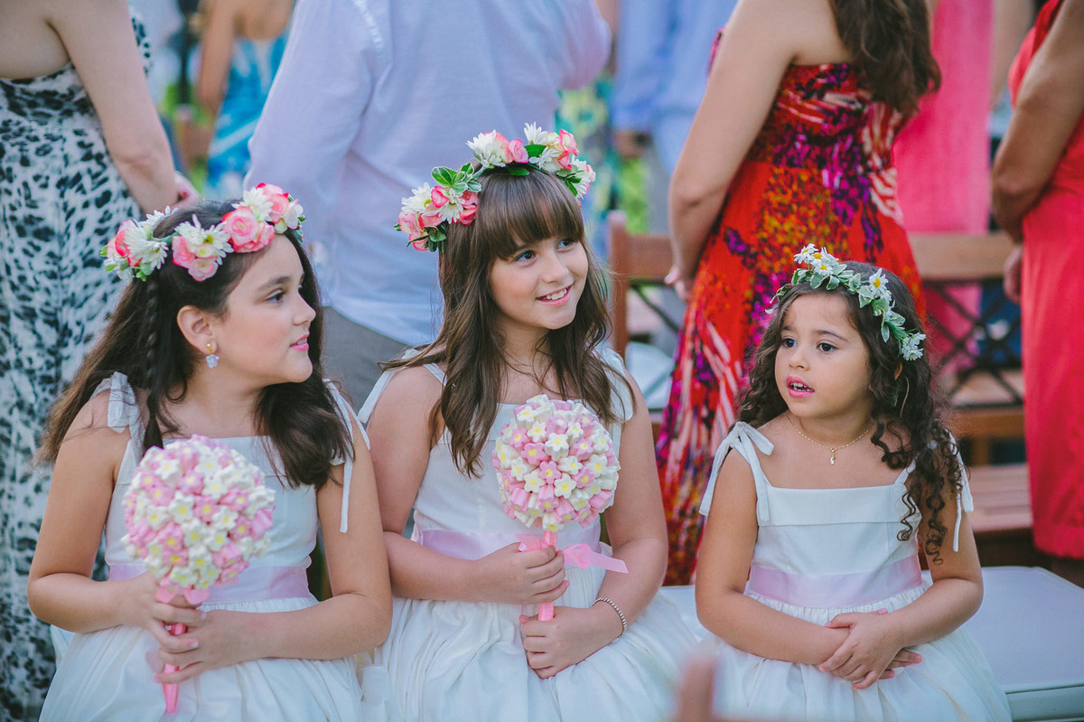 Meninas em casamento em Búzios-DF