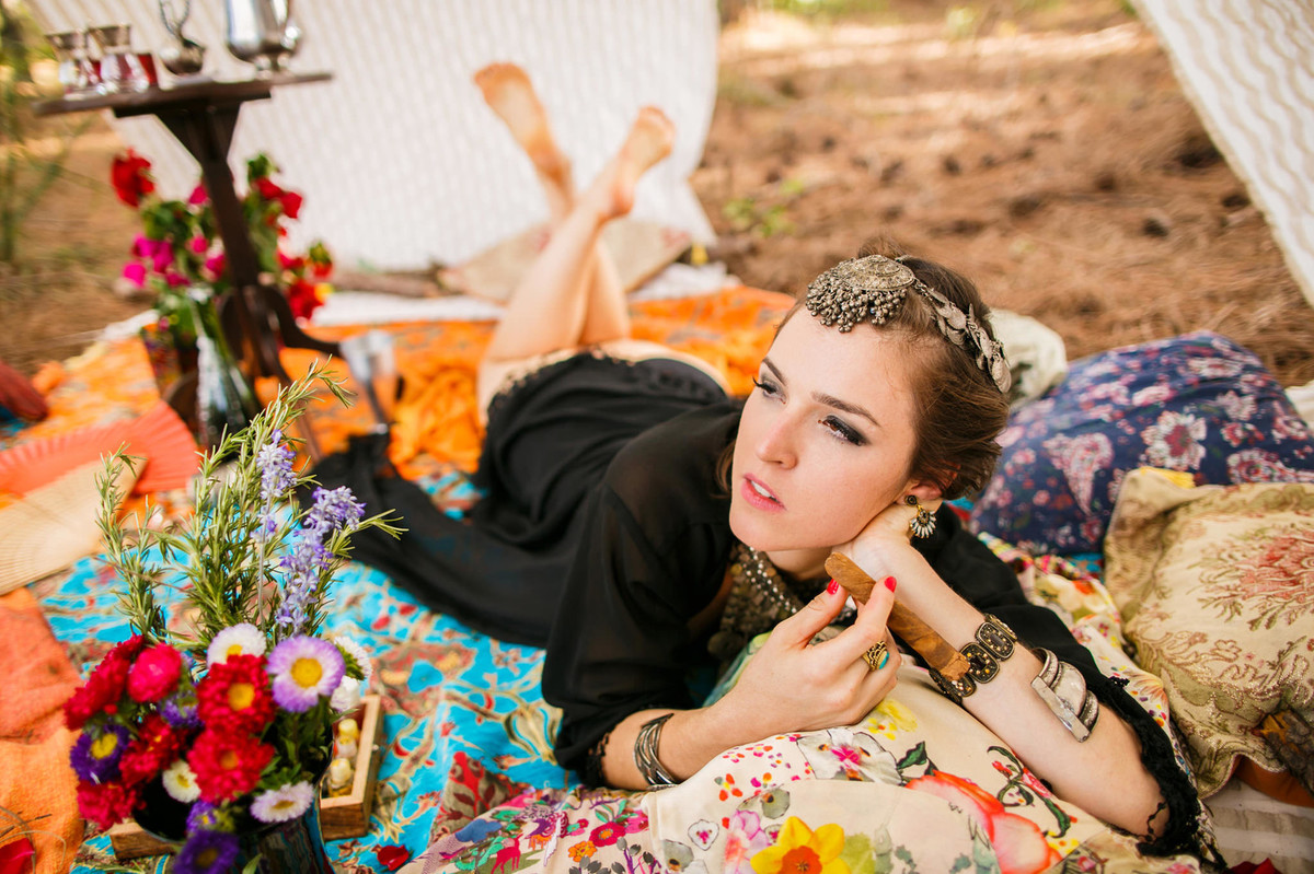 Ensaio fotográfico no estilo boho chic feito pelo fotógrafo Rafael Ohana em Brasília-DF