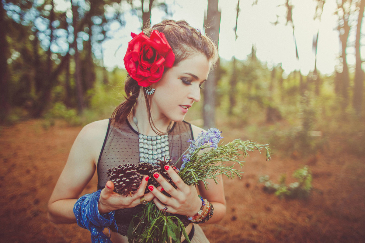 Ensaio fotográfico no estilo boho chic feito pelo fotógrafo Rafael Ohana em Brasília-DF
