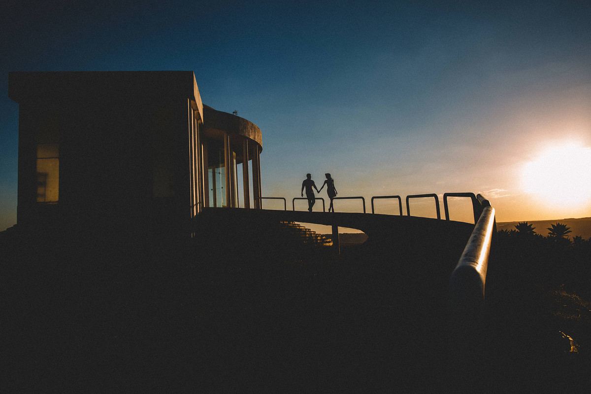 Silhueta.Ensaio de casal feito pelo fotografo de casamento Rafael Ohana em Brasilia-DF
