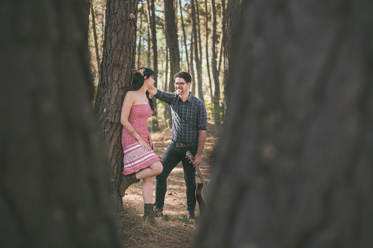 Ensaio romântico no estilo folk fotografado pelo fotógrafo de casamentos Rafael Ohana em Brasília-DF