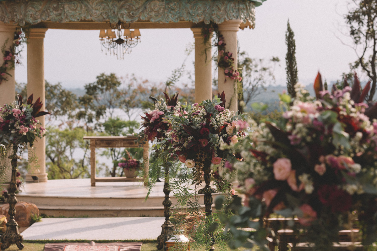 Decoração de casamento do Villa Giardini em Brasília
