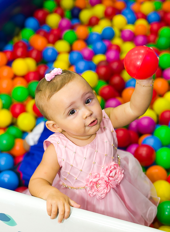 Piscina de bolinha salão de festas Tude Kids