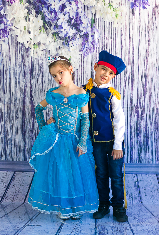 Ensaio principe e princesa