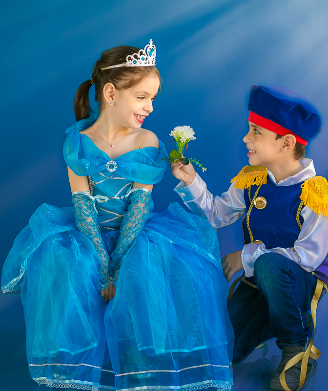 Principe e Princesa ensaio fotos