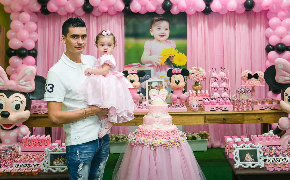 mesa tule minie rosa