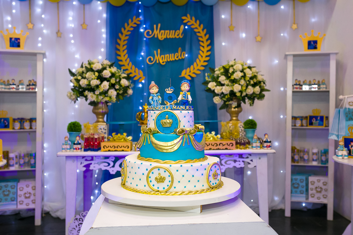 Bolo príncipe princesa
