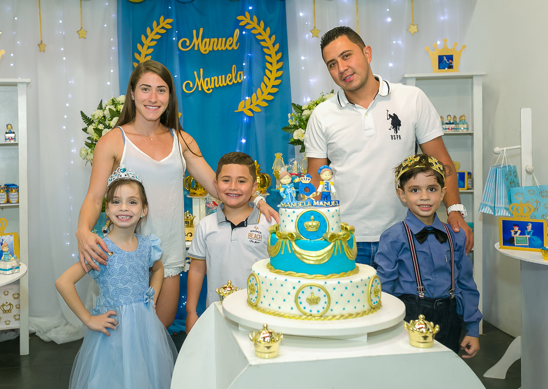 Bolo principe e princesa
