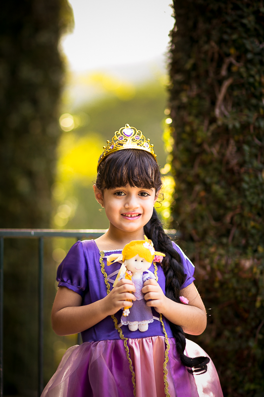 Ensaio Princesa Rapunzel