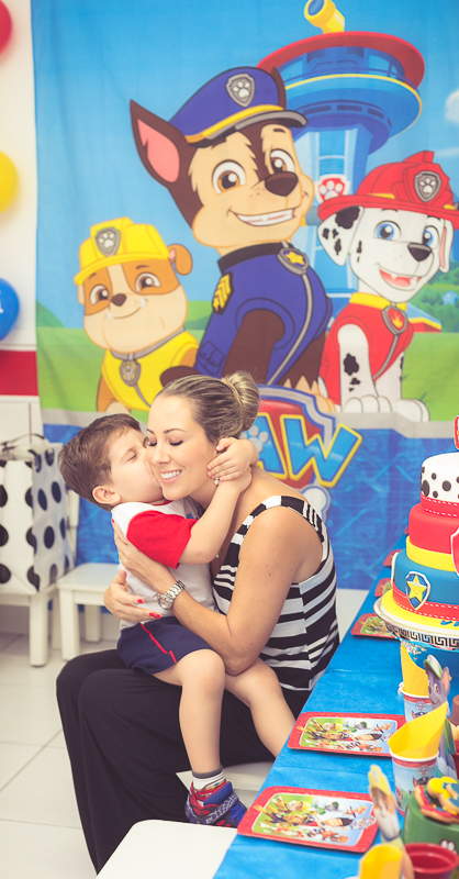 Fotografia Mamãe e filho