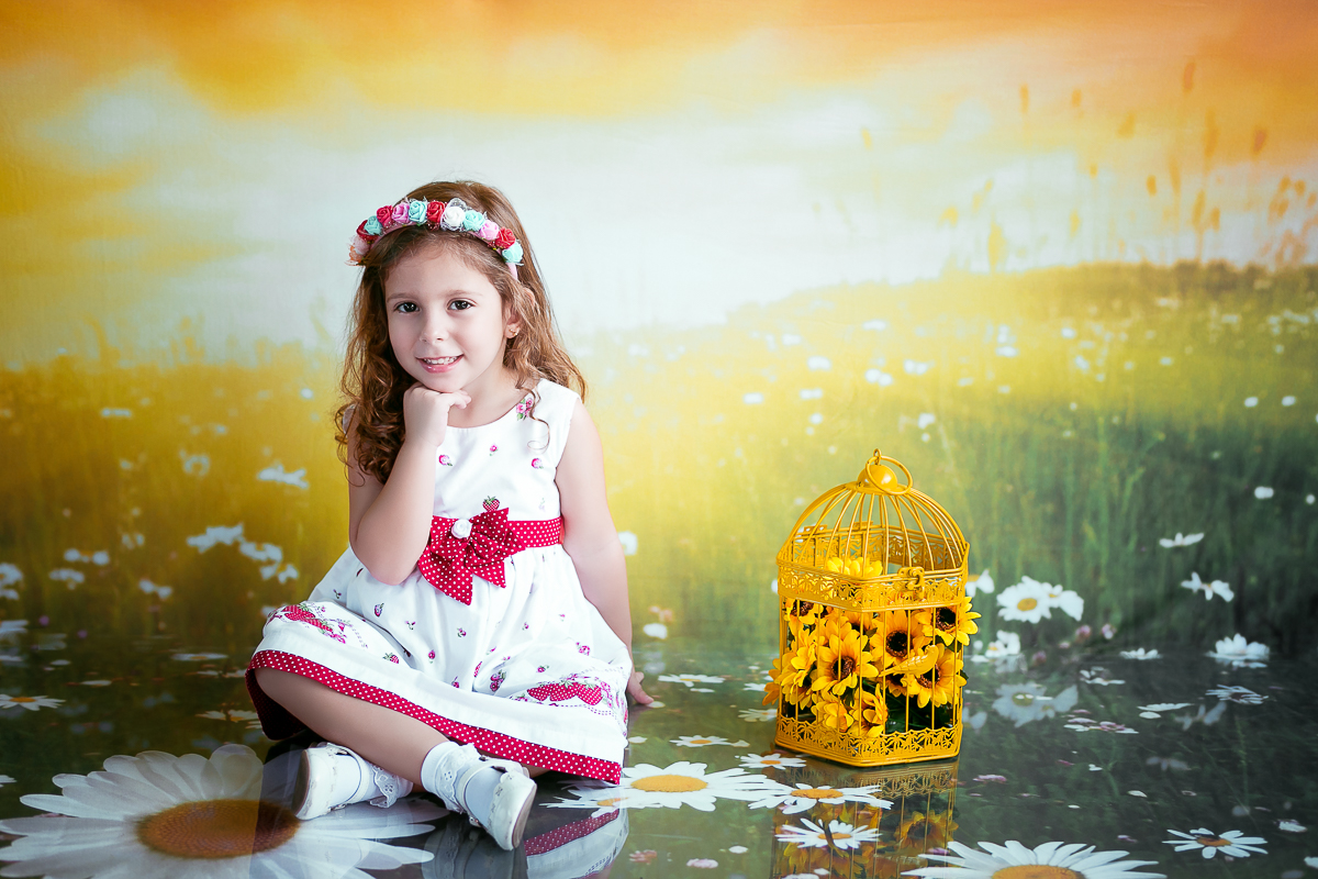 Fotografia infantil menina
