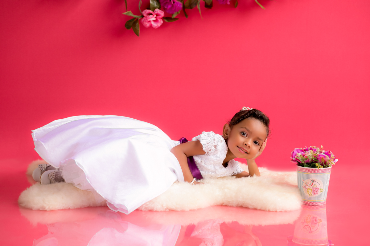 Ensaio menina estudio zona oeste