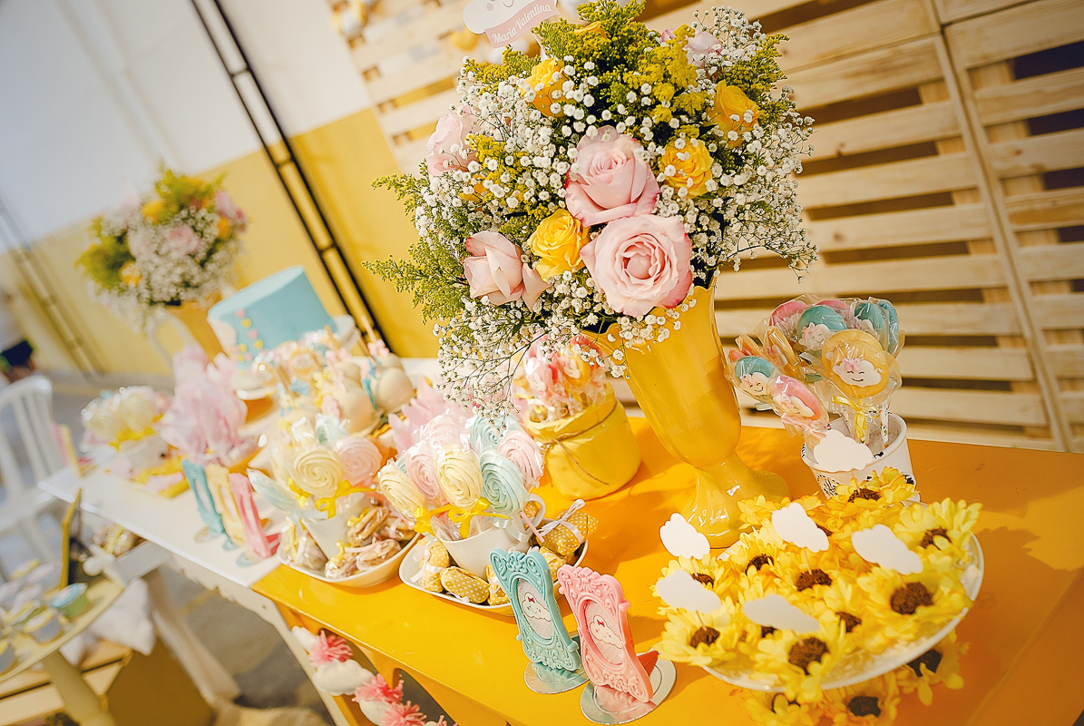 Mesa Decorada Chá de bebê