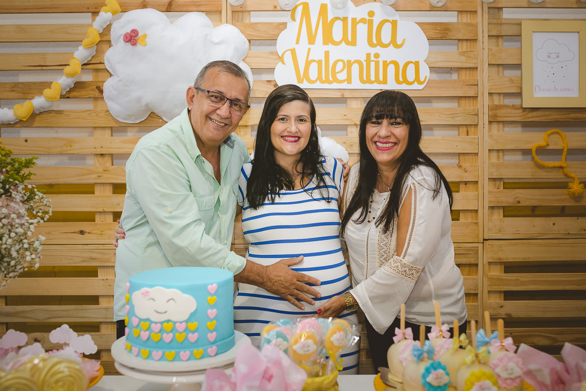 Chá de bebê Maria Valentina