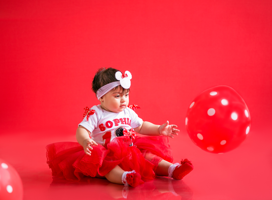 Ensaio minnie vremelho estúdio realengo