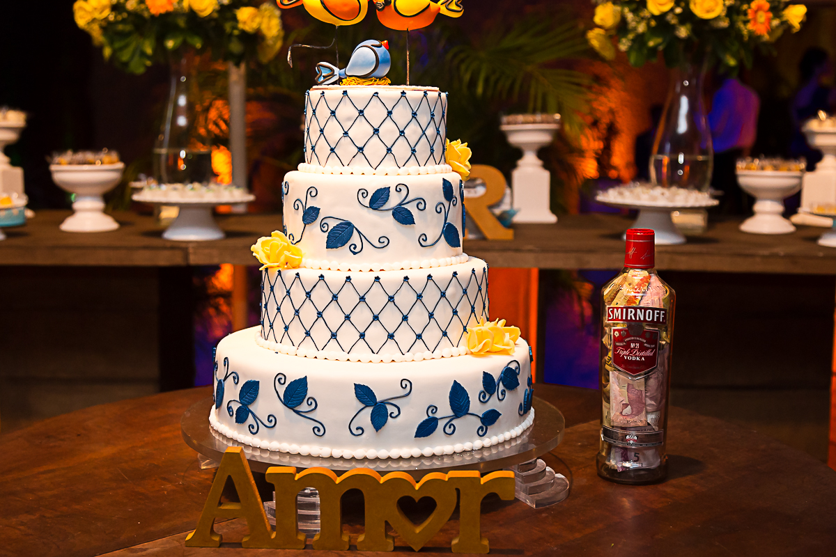Bolo Casamento 4 andares