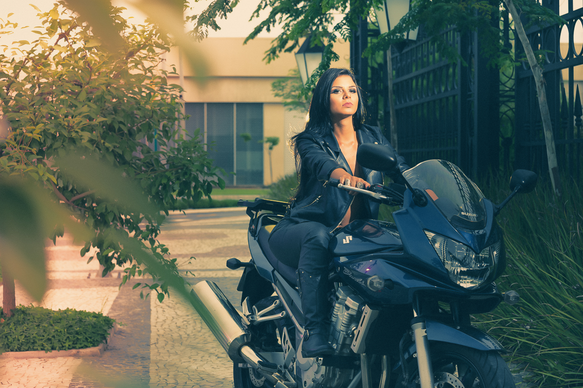 Ensaio com Moto