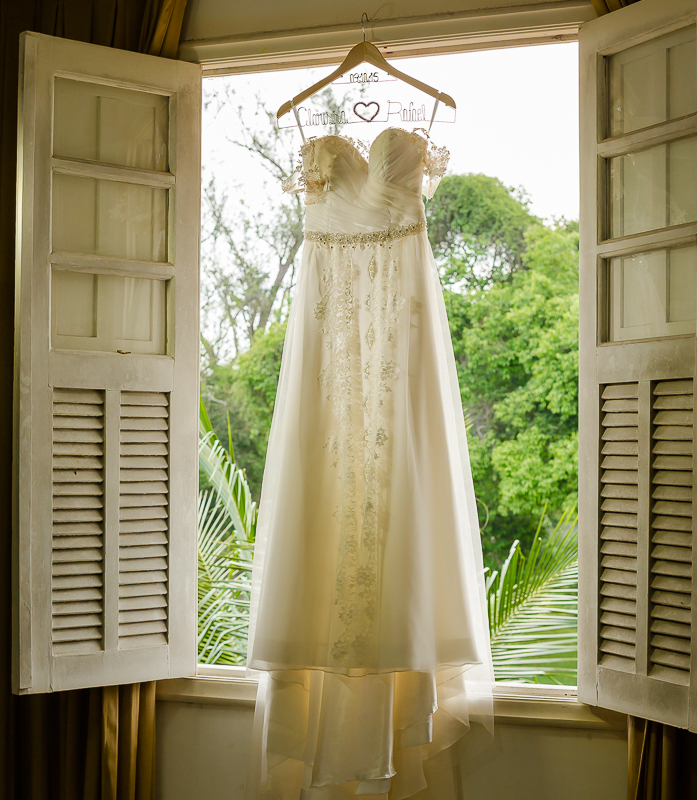 Vestido pendurado