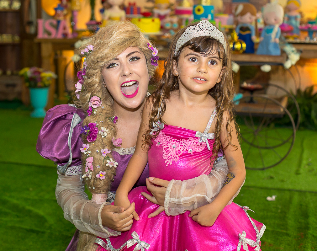 Rapunzel e Isadora