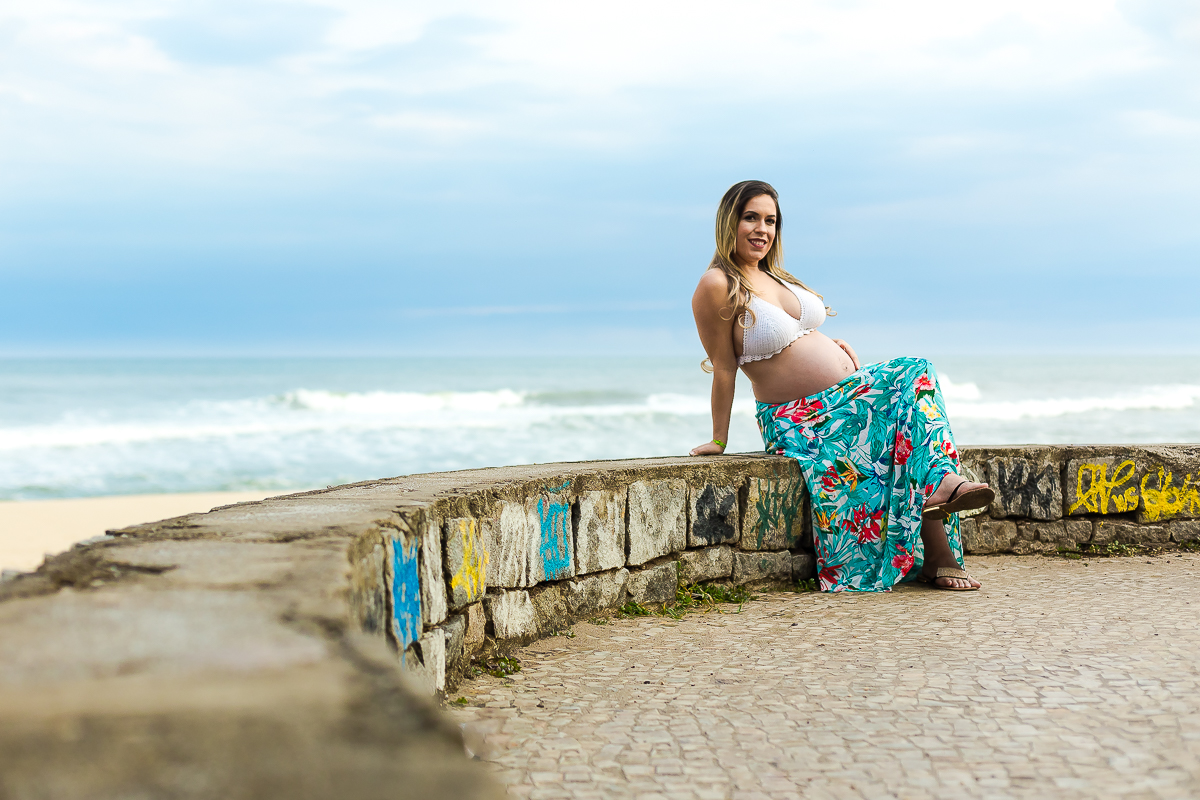 Praia do Pontal Ensaio Gestante