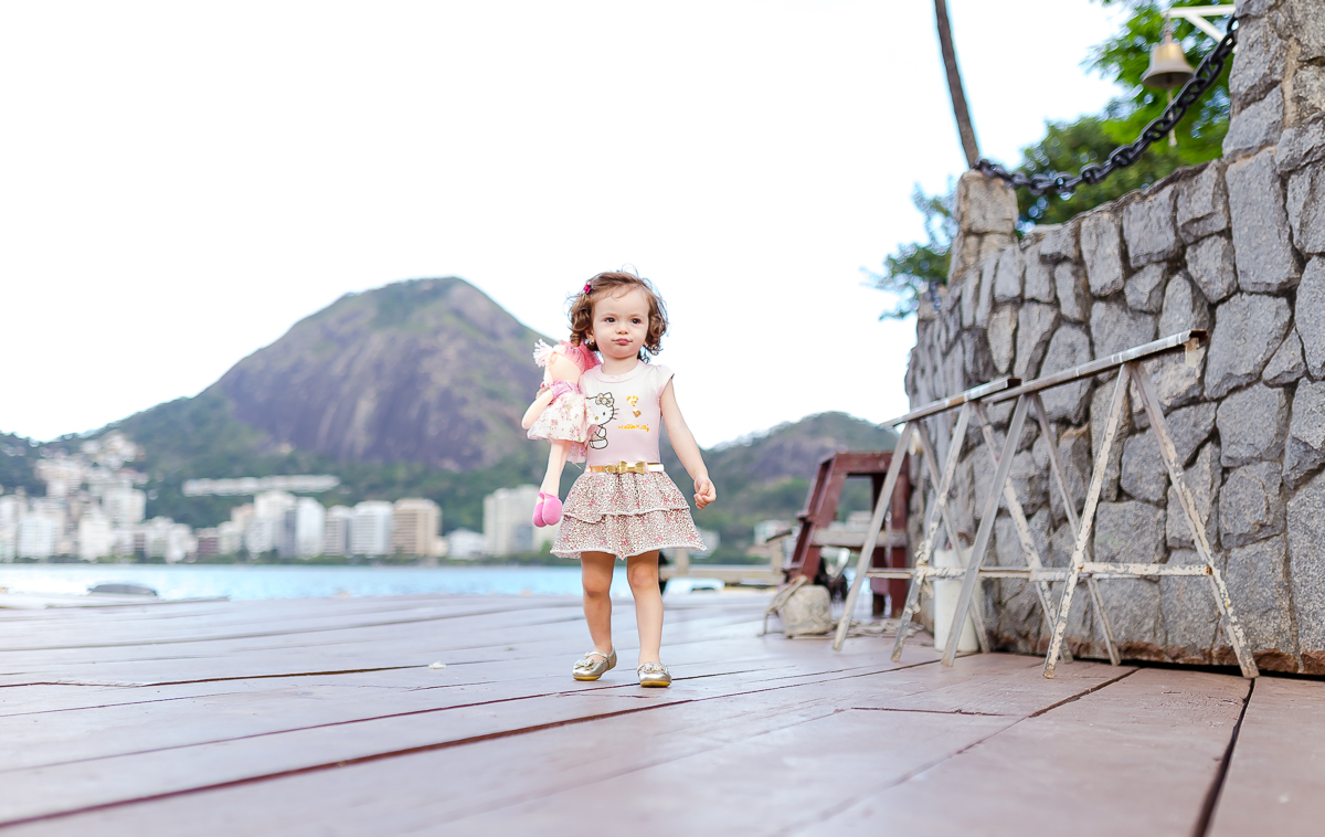 No pier Clube Piraquê