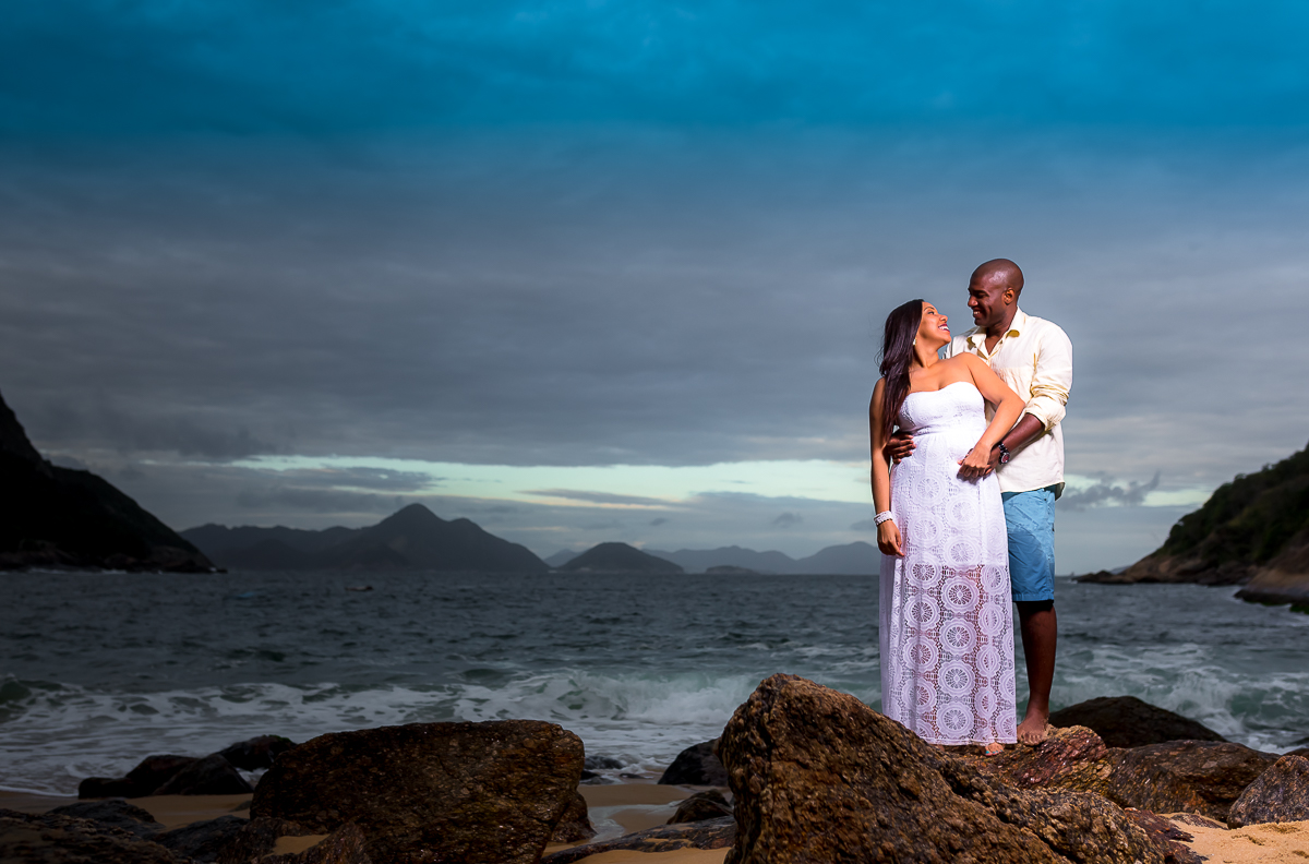 Felicidade ensaio casal Urca