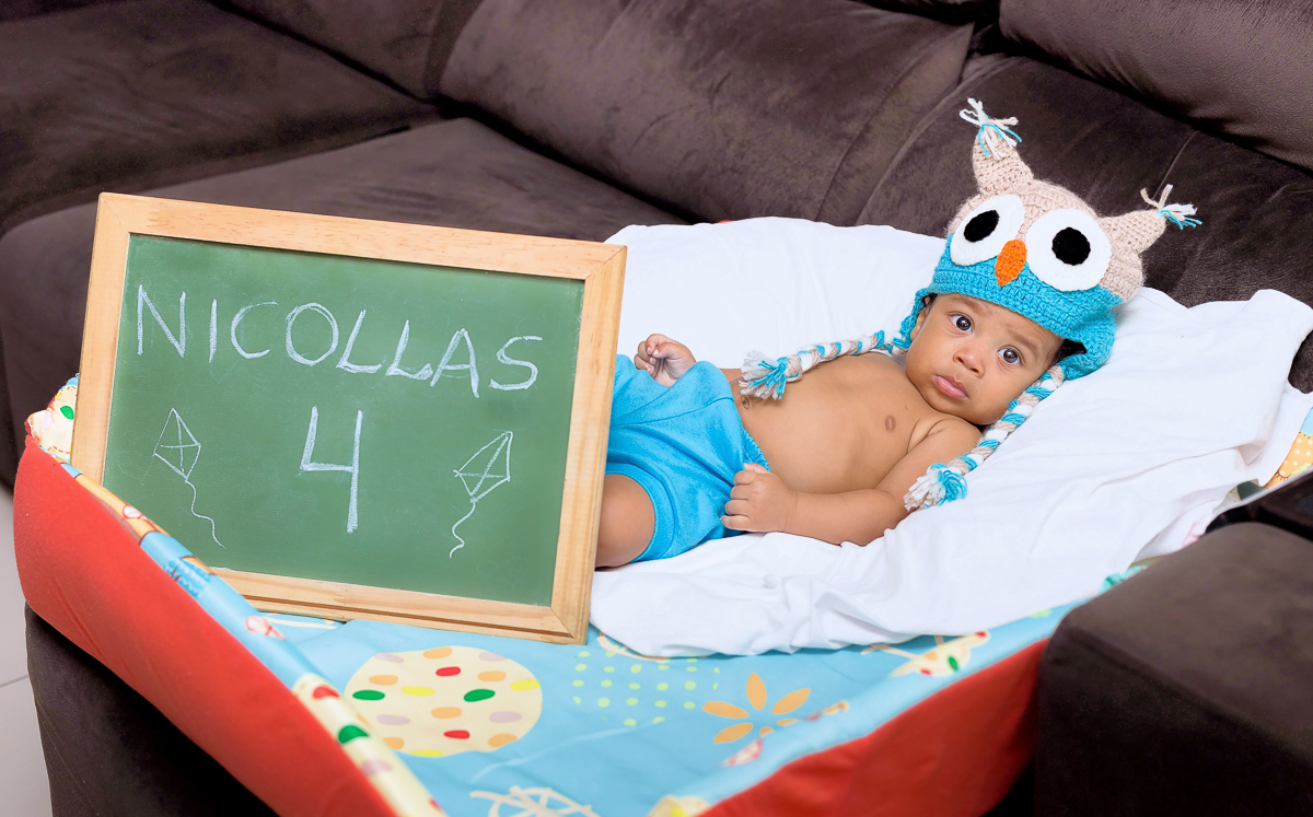 Nicollas 4 meses