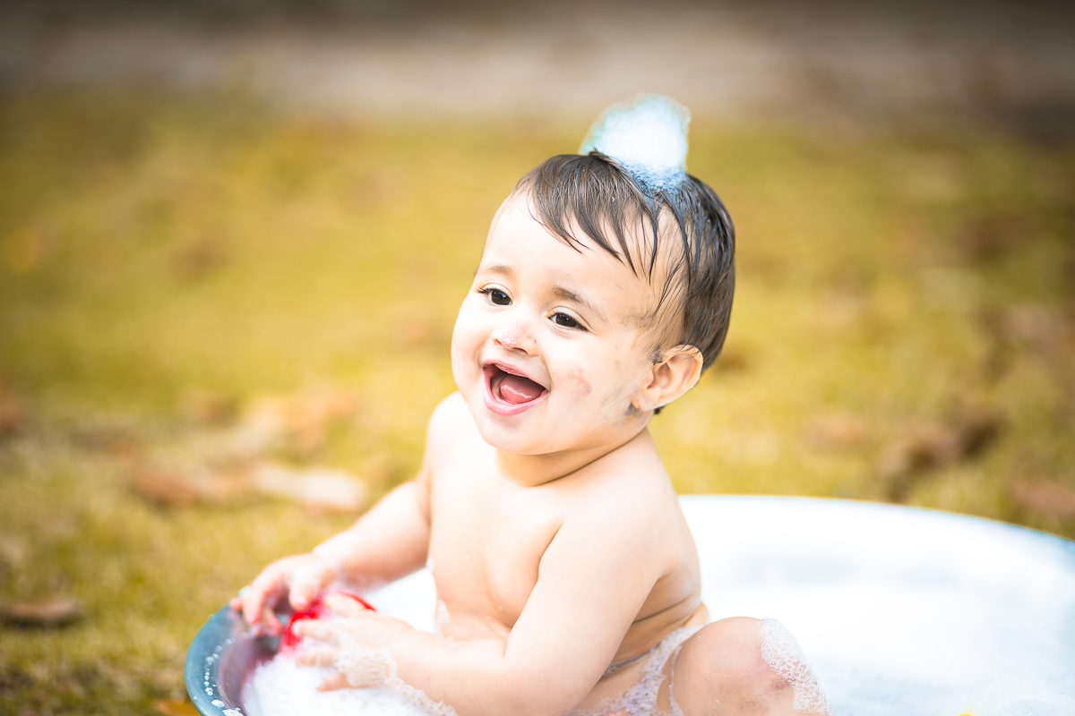 Sorriso do bebê