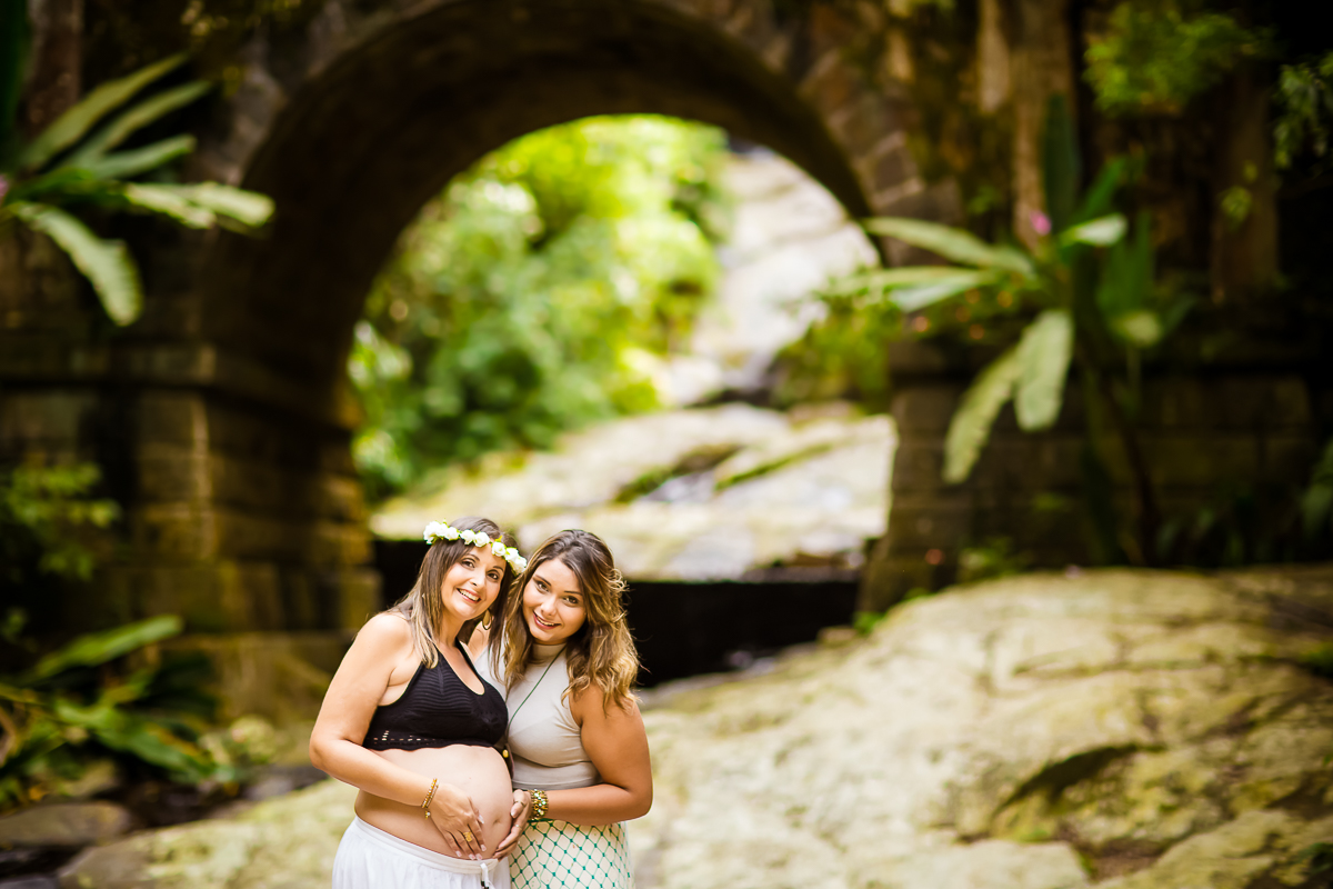 Mãe e Filha muita amor na Floresta da Tijuca