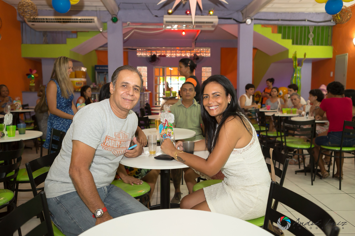 Titios aproveitando a festa