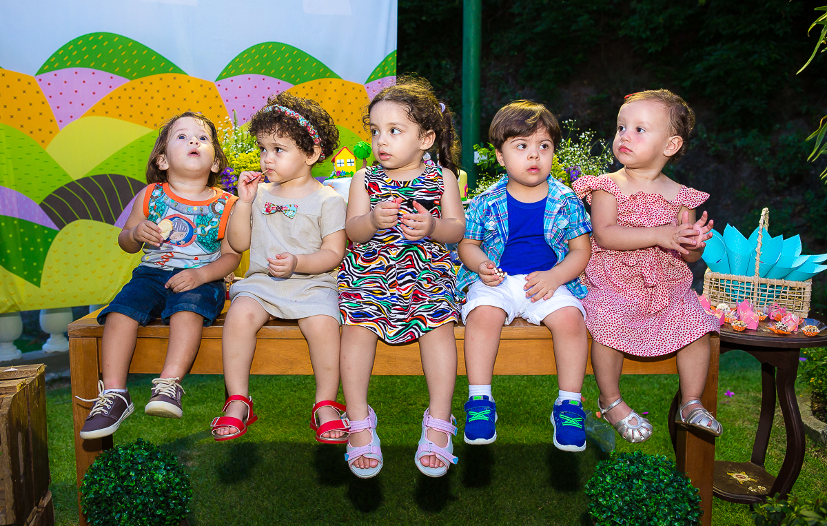 Crianças na Festa