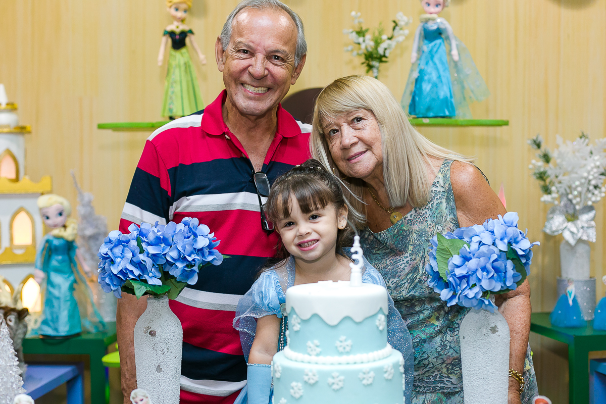 Foto com os avós