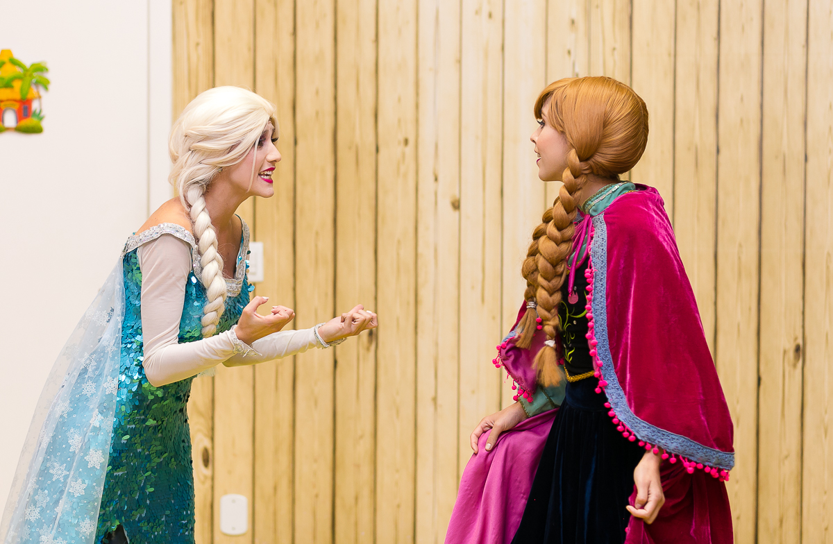 Princesa Elsa e Ana