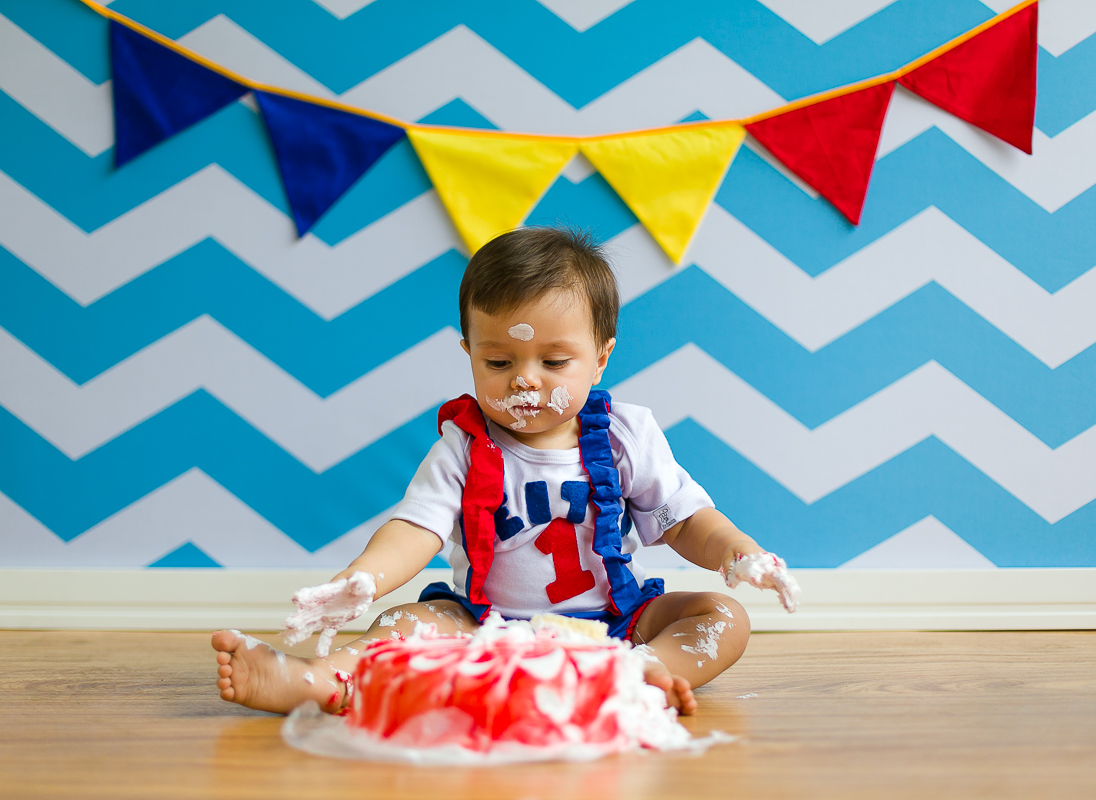Lambança Smash the cake